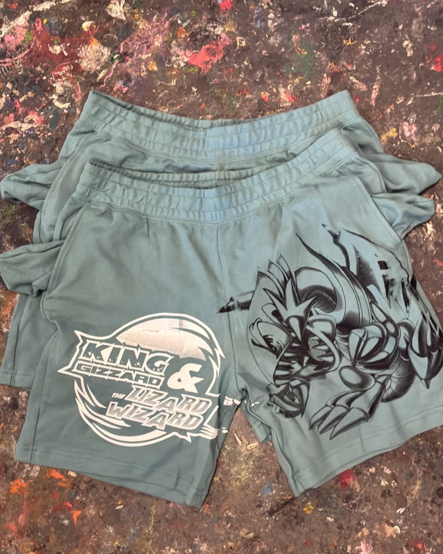 SONIC x DRAGON GIZZ SHORTS