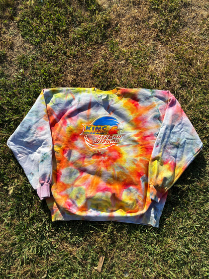 SONIC x KGLW TIE-DYE CREWNECK SWEATER