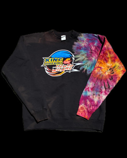 SONIC REVERSE-DYE CREWNECK SWEATER