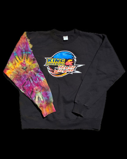 SONIC REVERSE-DYE CREWNECK SWEATER