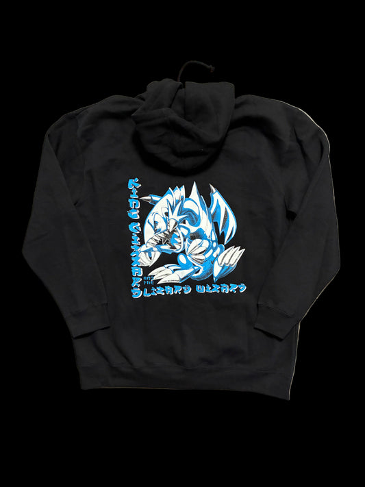 BLUE EYES WHITE DRAGON x KGLW ZIP-UP SWEATER