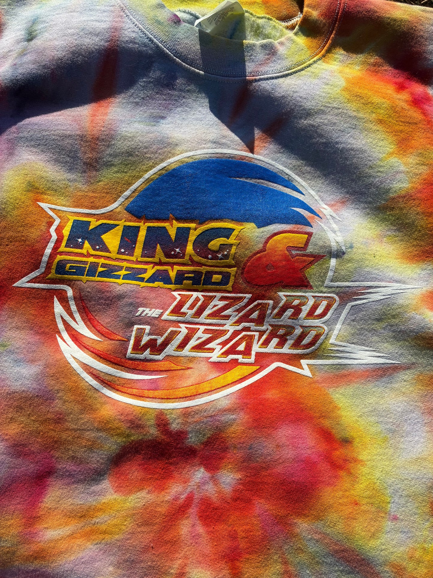 SONIC x KGLW TIE-DYE CREWNECK SWEATER