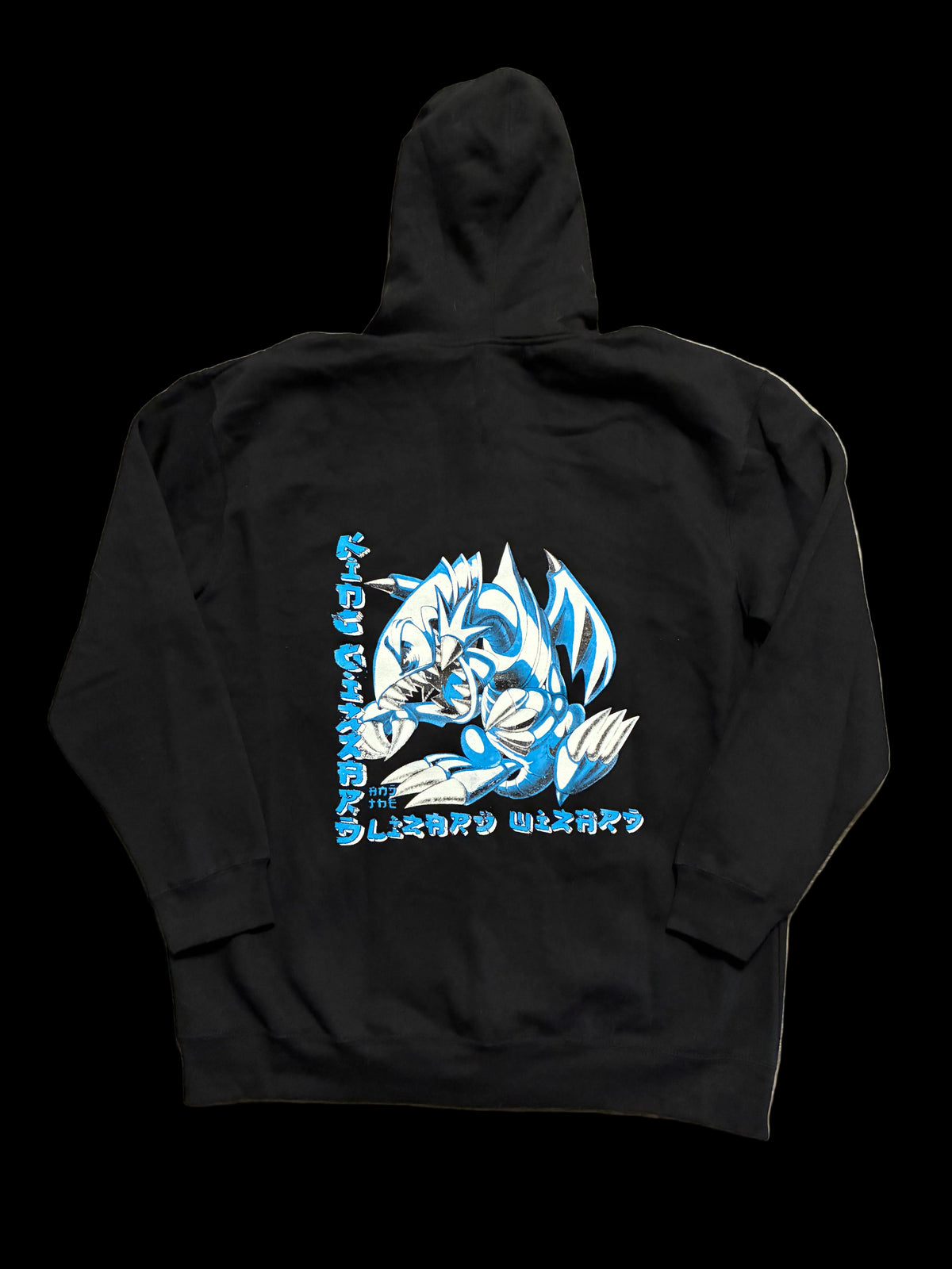 BLUE EYES WHITE DRAGON x KGLW ZIP-UP SWEATER