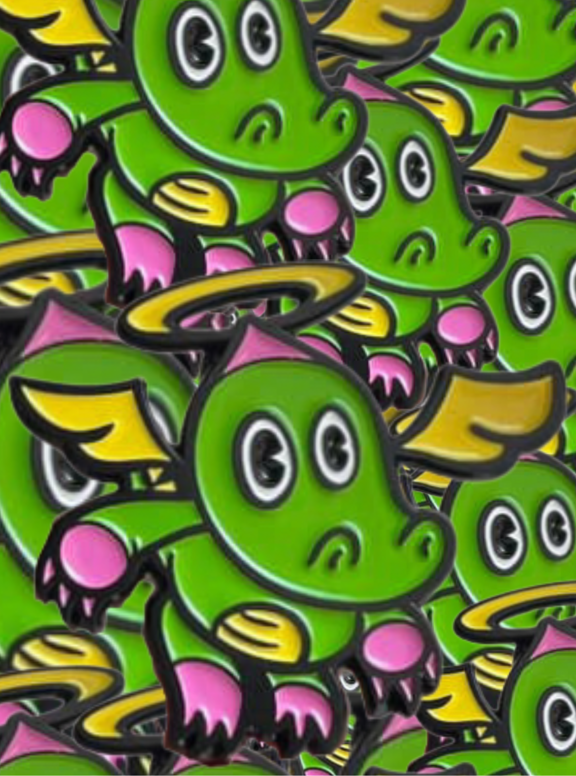 HERO CHAO PIN (GREEN) [1 for 22, 2+ FOR 15 EACH]