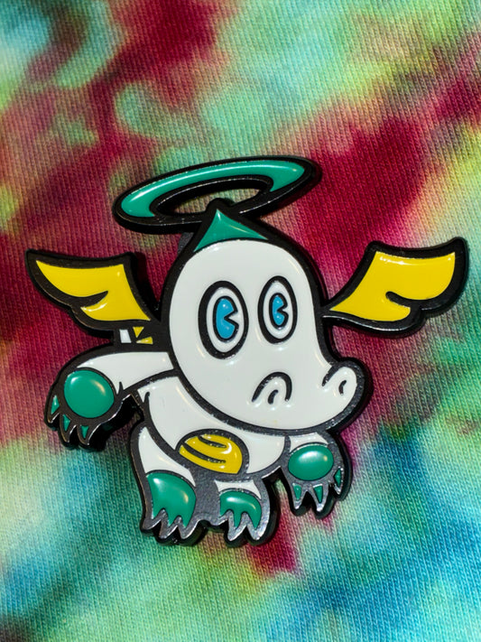 HERO CHAO PIN (WHITE) [1 for 22, 2+ FOR 15 EACH]