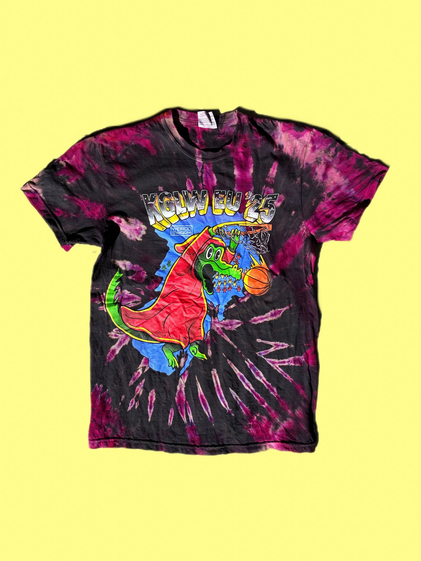 EU TOUR ‘25 by @firelighttroglodyte REVERSE-DYE [SIZE MEDIUM]